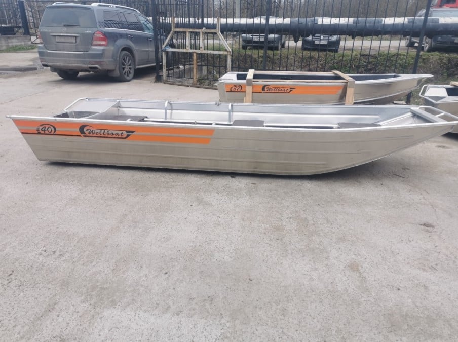 Купить Алюминиевая лодка WELLBOAT-40 ПОД ЗАКАЗ в Москве фото5