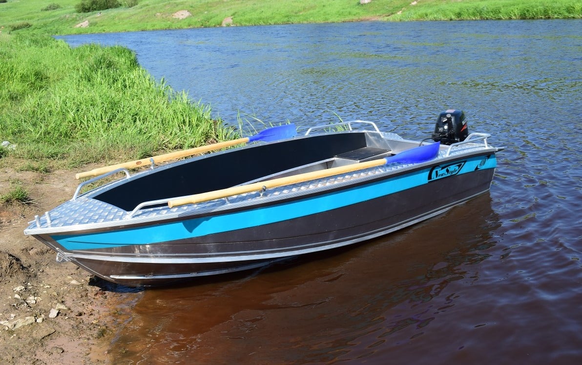 Купить Алюминиевая лодка WELLBOAT-410 ПОД ЗАКАЗ в Москве фото3