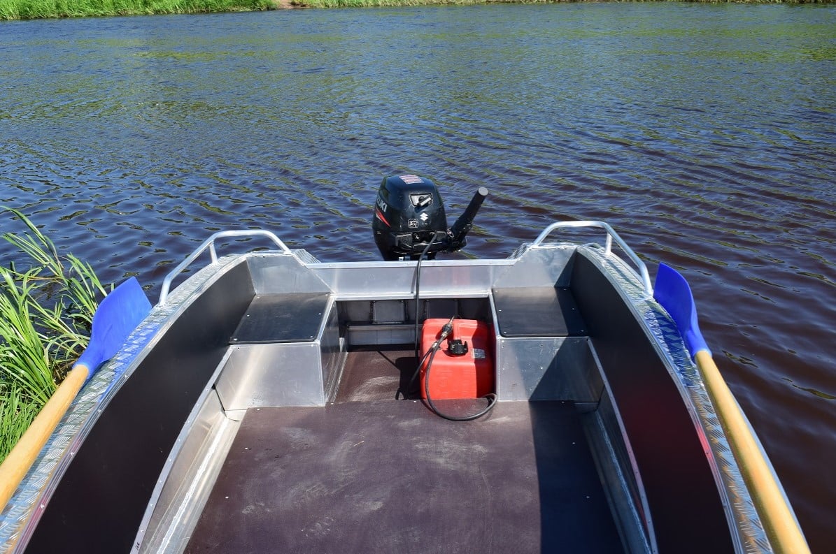 Купить Алюминиевая лодка WELLBOAT-410 ПОД ЗАКАЗ в Москве фото7