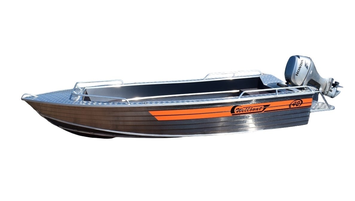 Купить Алюминиевая лодка WELLBOAT-42 ПОД ЗАКАЗ в Москве