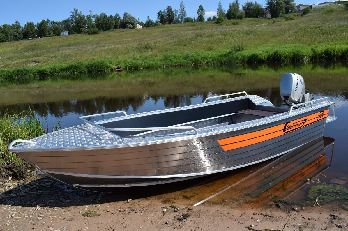 Купить Алюминиевая лодка WELLBOAT-42 ПОД ЗАКАЗ в Москве фото3