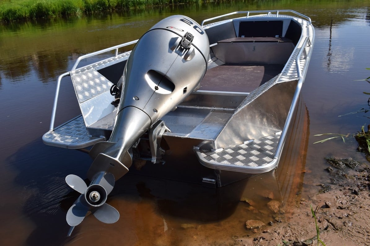 Купить Алюминиевая лодка WELLBOAT-42 ПОД ЗАКАЗ в Москве фото7