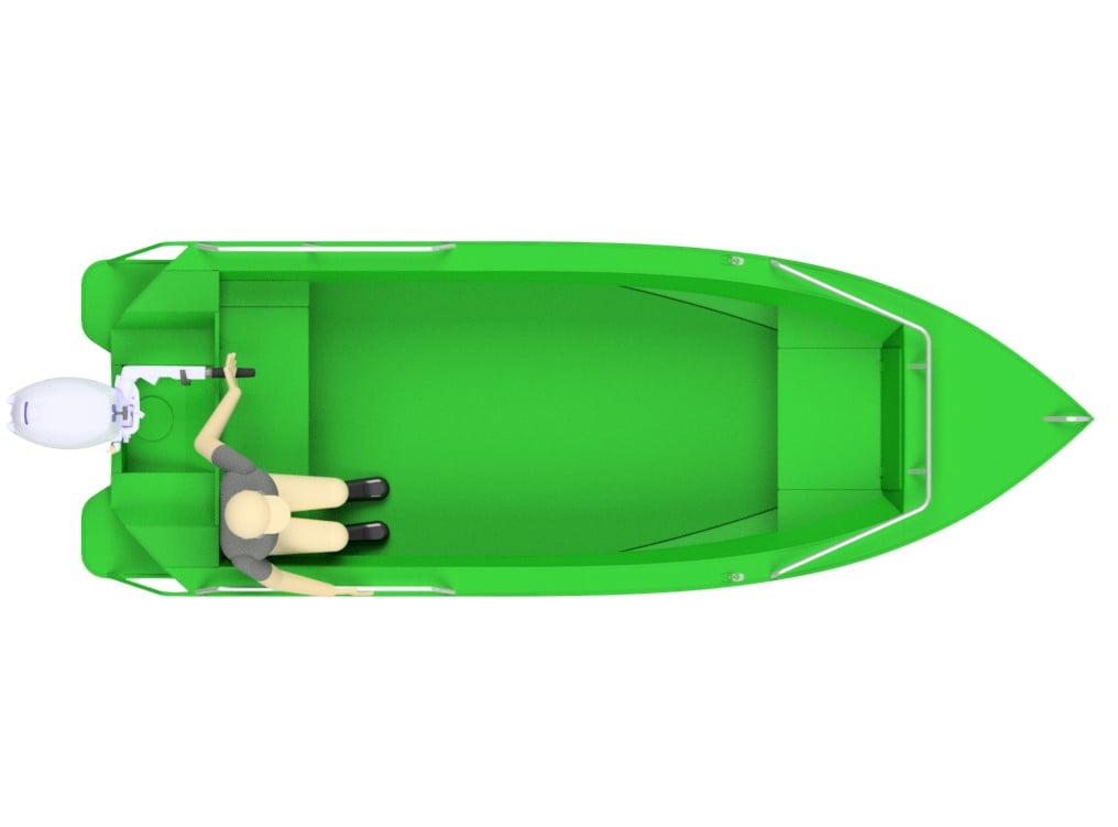 Купить Алюминиевая лодка WELLBOAT-42 ПОД ЗАКАЗ в Москве фото15