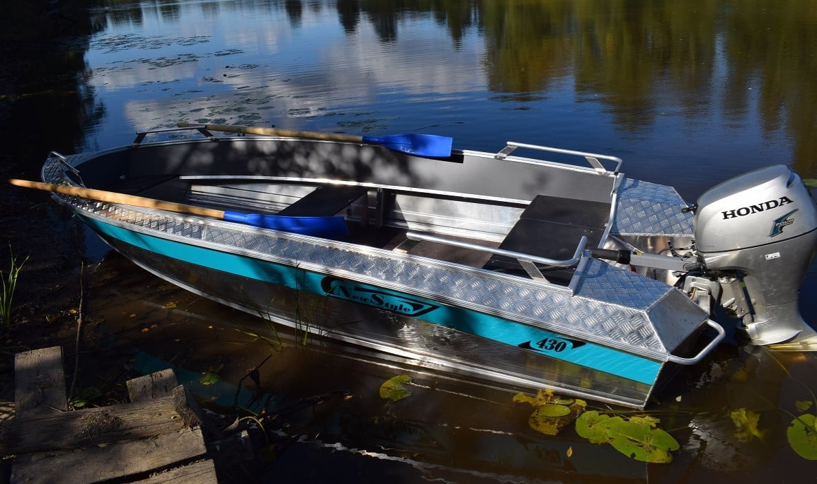 Купить Алюминиевая лодка WELLBOAT-43-0 ПОД ЗАКАЗ в Москве фото3
