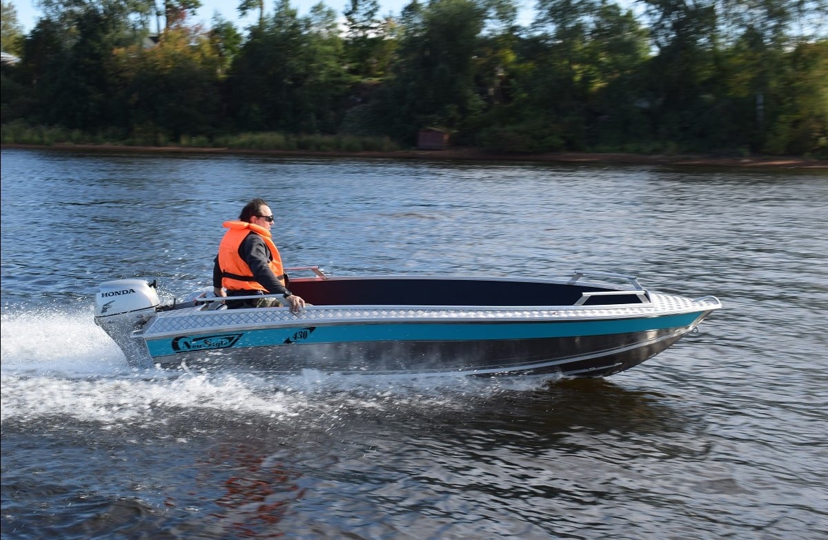 Купить Алюминиевая лодка WELLBOAT-43-0 ПОД ЗАКАЗ в Москве фото9