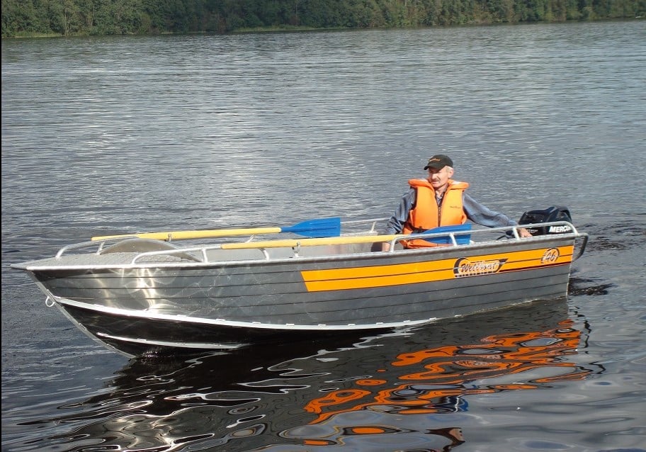 Купить Алюминиевая лодка WELLBOAT-46 ПОД ЗАКАЗ в Москве фото4