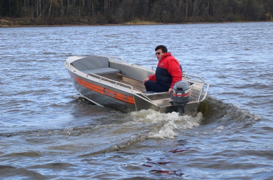 Купить Алюминиевая лодка WELLBOAT-46 ПОД ЗАКАЗ в Москве фото5