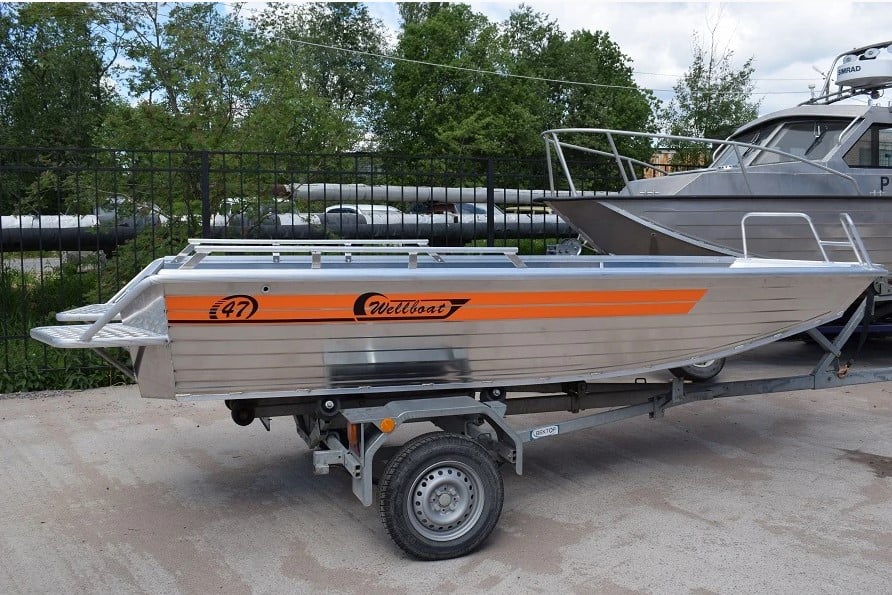 Купить Алюминиевая лодка WELLBOAT-47 ПОД ЗАКАЗ в Москве фото2