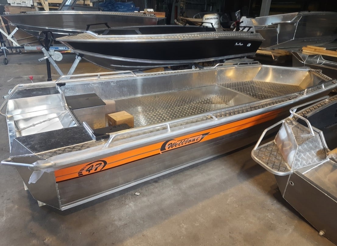 Купить Алюминиевая лодка WELLBOAT-47 ПОД ЗАКАЗ в Москве фото4