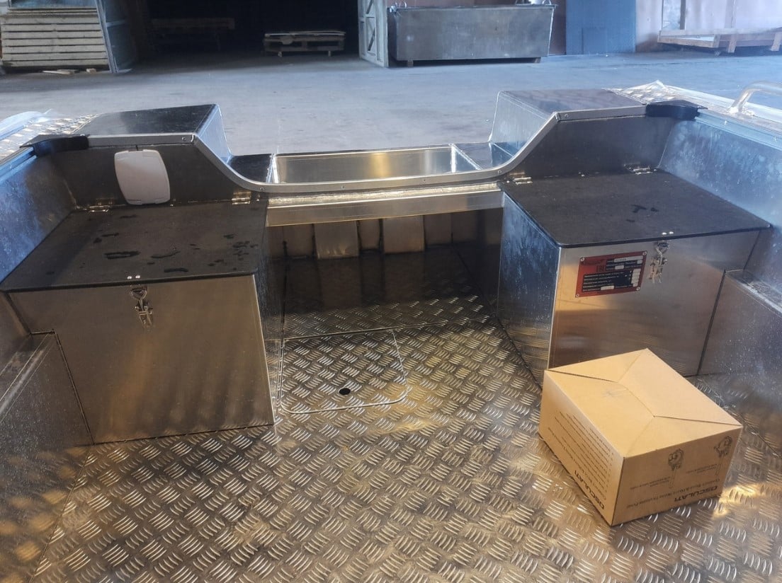 Купить Алюминиевая лодка WELLBOAT-47 ПОД ЗАКАЗ в Москве фото8