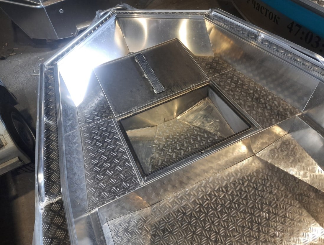 Купить Алюминиевая лодка WELLBOAT-47 ПОД ЗАКАЗ в Москве фото11