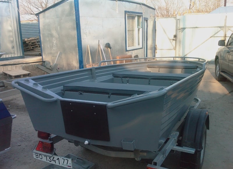 Купить Алюминиевая лодка РУСБОТ‑36 ПОД ЗАКАЗ в Москве фото4