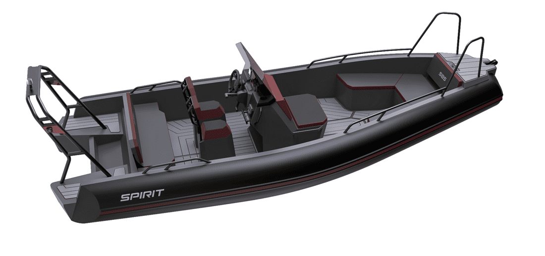 Купить Лодка РИБ AQUASPIRIT 585 в Москве фото2