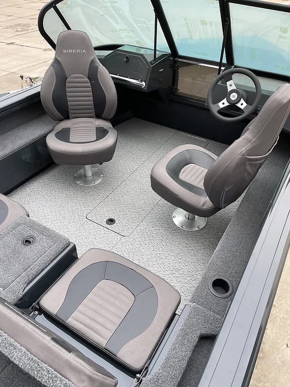 Купить Катер-лодка алюминиевая SIBERIA S5 (mod 2) в Москве фото5