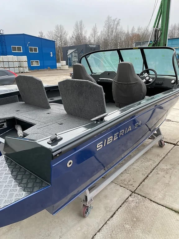 Купить Катер-лодка алюминиевая SIBERIA S5 (mod 2) в Москве фото6