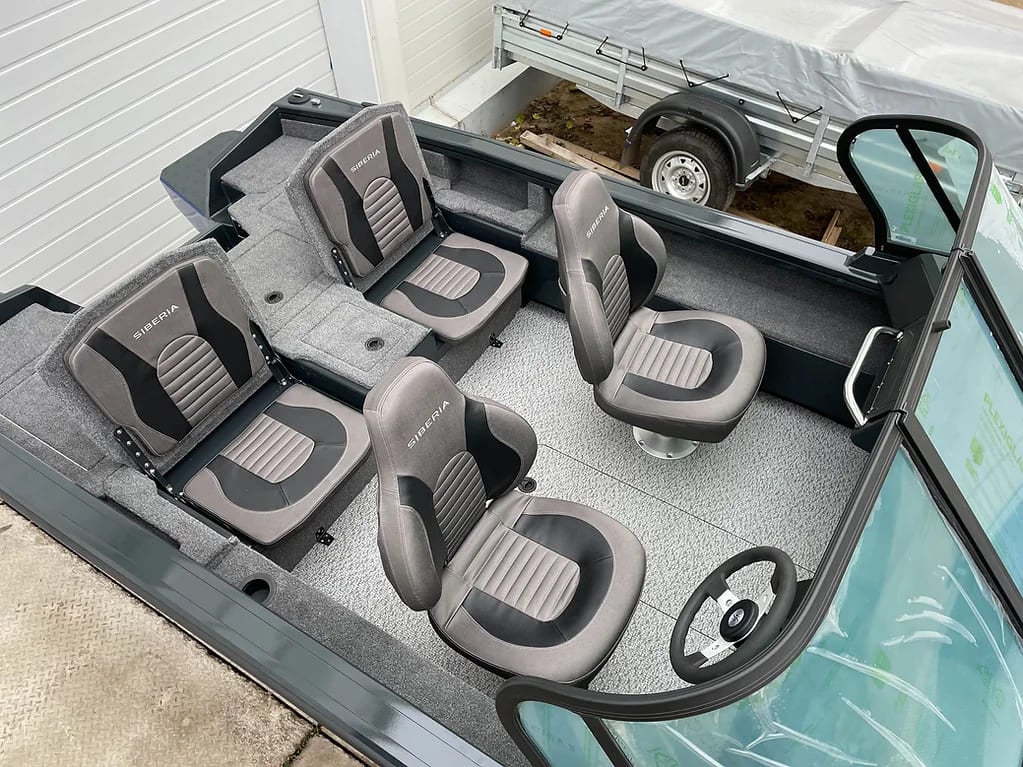 Купить Катер-лодка алюминиевая SIBERIA S5 (mod 2) в Москве фото8