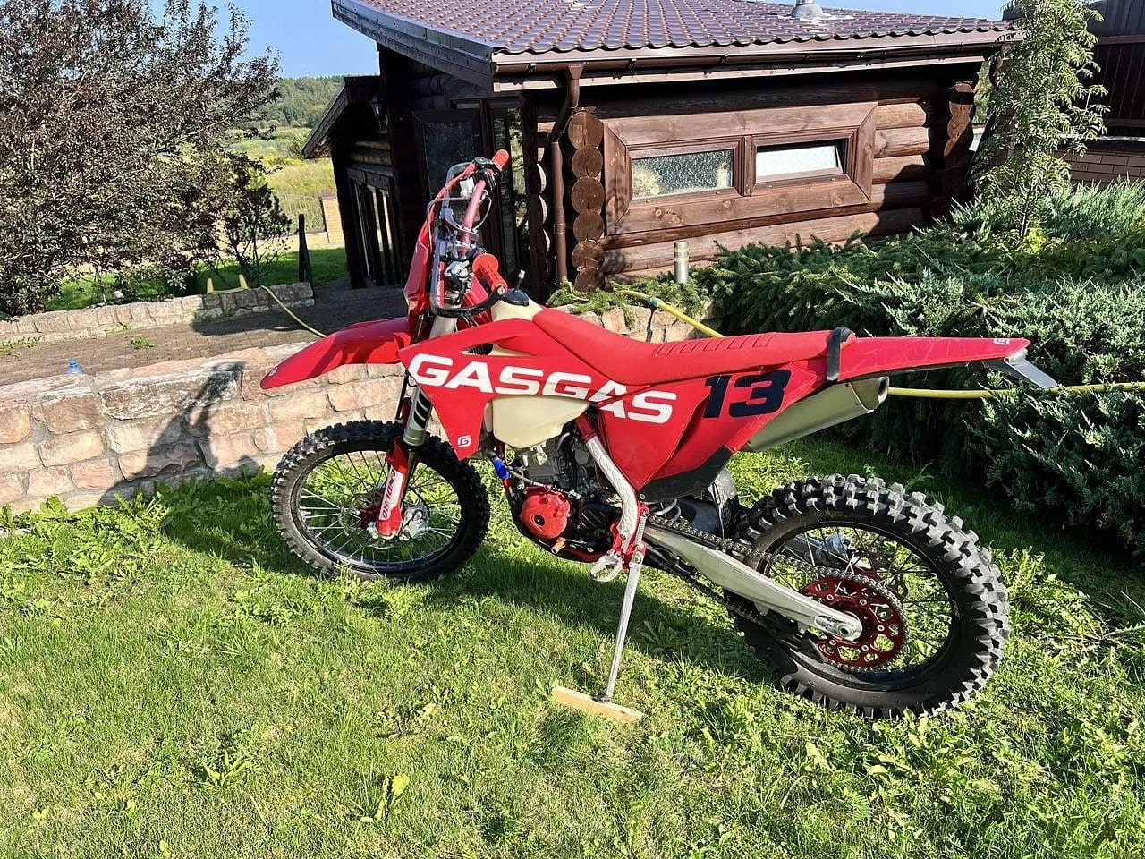 Купить Мотоцикл кроссовый эндуро HASKY F7 GAS 300 Б/У в Москве фото2