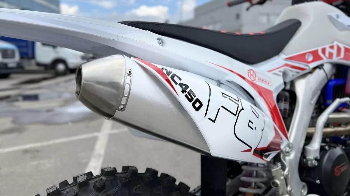 Купить Мотоцикл кроссовый эндуро HASKY F8 450 Б/У в Москве фото2