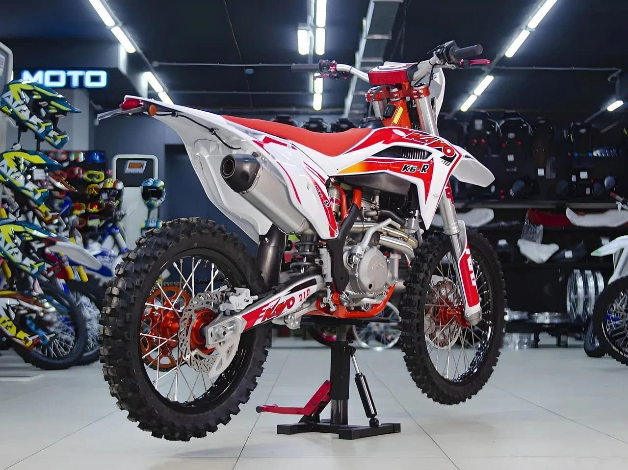 Купить Мотоцикл кроссовый эндуро KAYO K6-R 250 (NC250SR) FCR 21/18 Б/У в Москве фото2