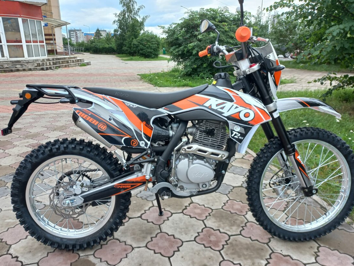 Купить Мотоцикл кроссовый эндуро KAYO T2 250 Б/У в Москве фото2