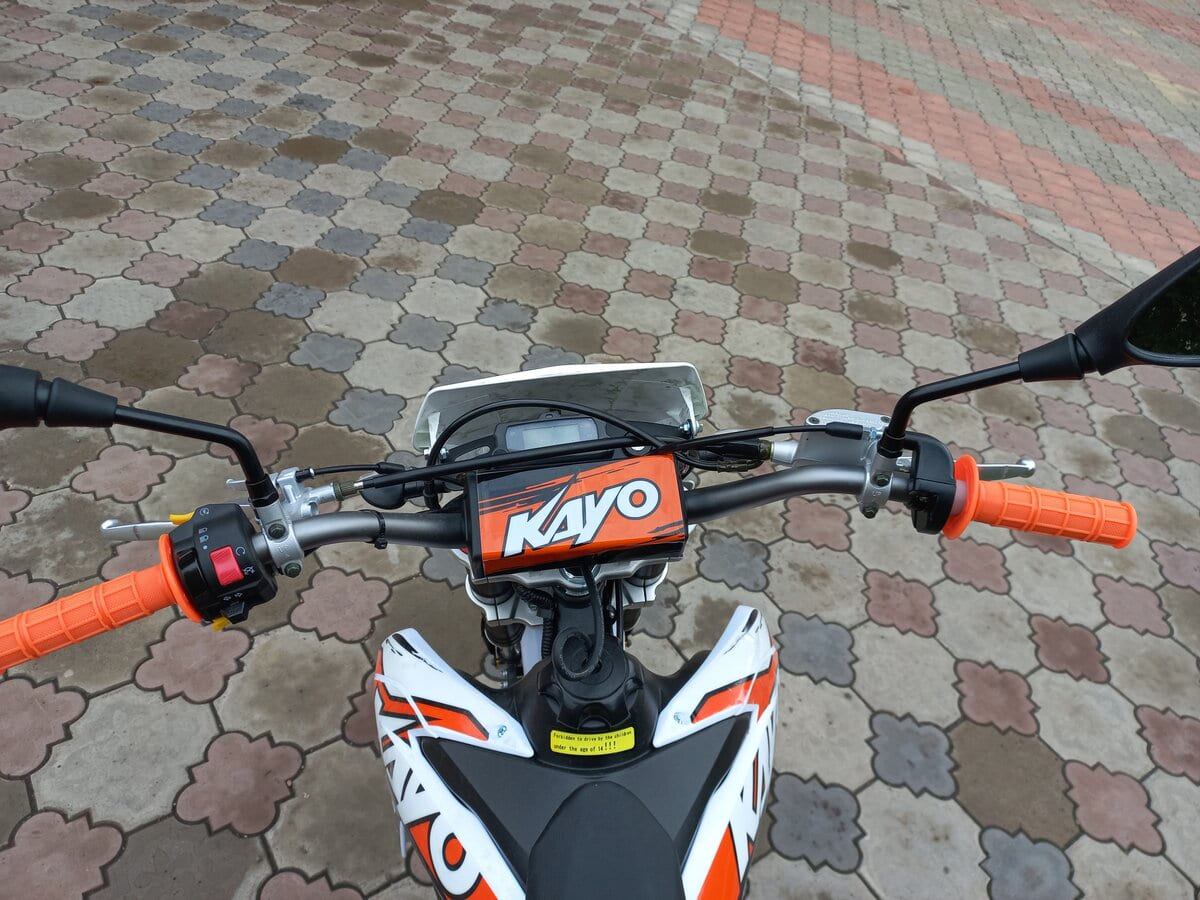 Купить Мотоцикл кроссовый эндуро KAYO T2 250 Б/У в Москве фото5