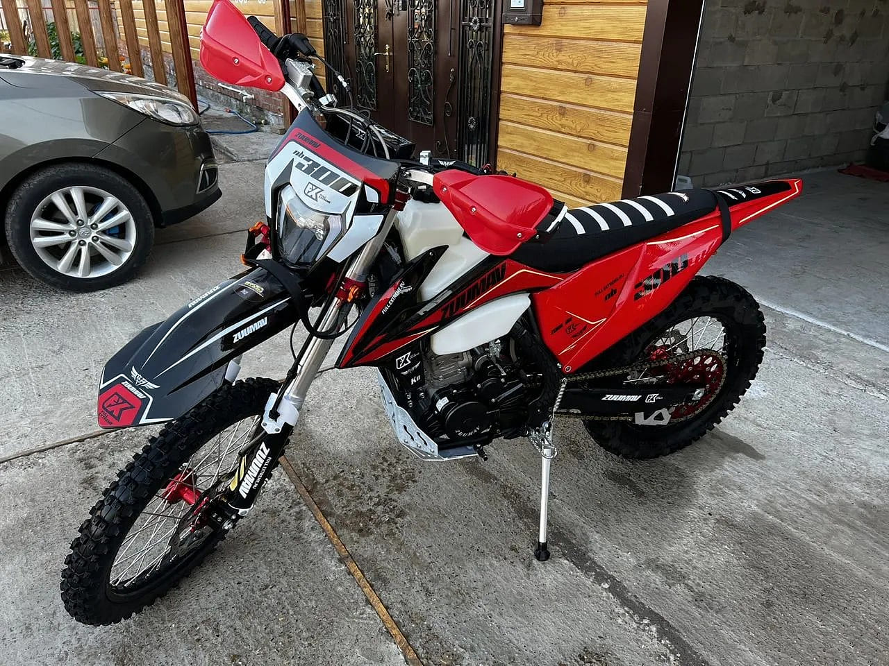 Купить Мотоцикл кроссовый эндуро ZUUMAV K8 (NB-300) Б/У в Москве