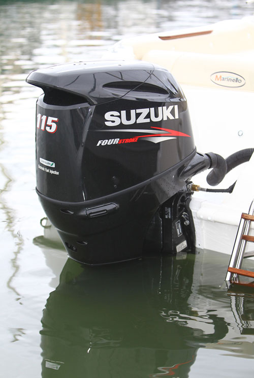 Купить 4х-тактный лодочный мотор SUZUKI DF115ATL в Краснодаре фото4