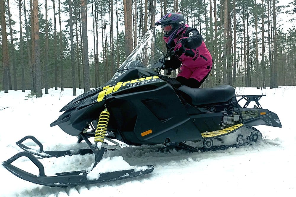 Купить Снегоход РУССКАЯ МЕХАНИКА Tiksy 500 4Т в Москве фото2