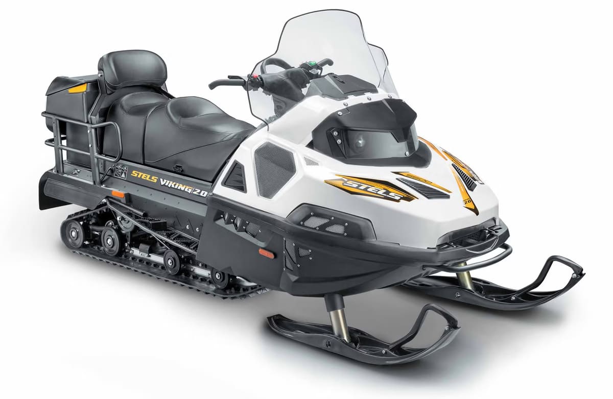 Купить Снегоход STELS Viking V800 CVTech (канадский вариатор) 2.0 SWT Beaver (с увеличенным грунтозацепом) в Москве фото3