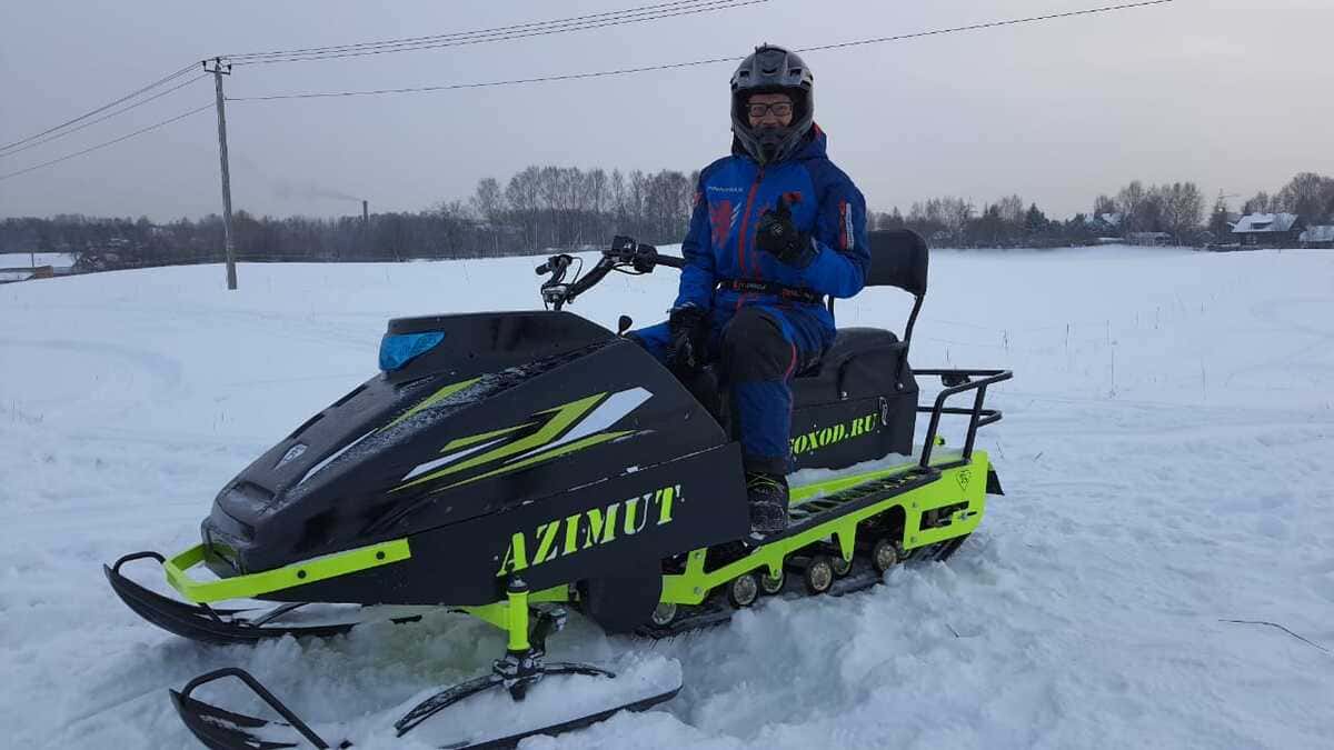 Купить Мини-снегоход БУРЛАК Азимут 20 л.с. в Москве фото4