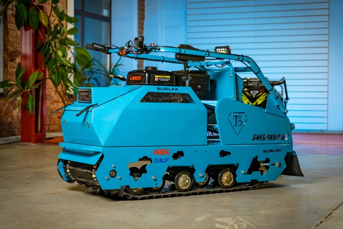 Купить Мотобуксировщик БУРЛАК Таежник 15 л.с в Москве фото2