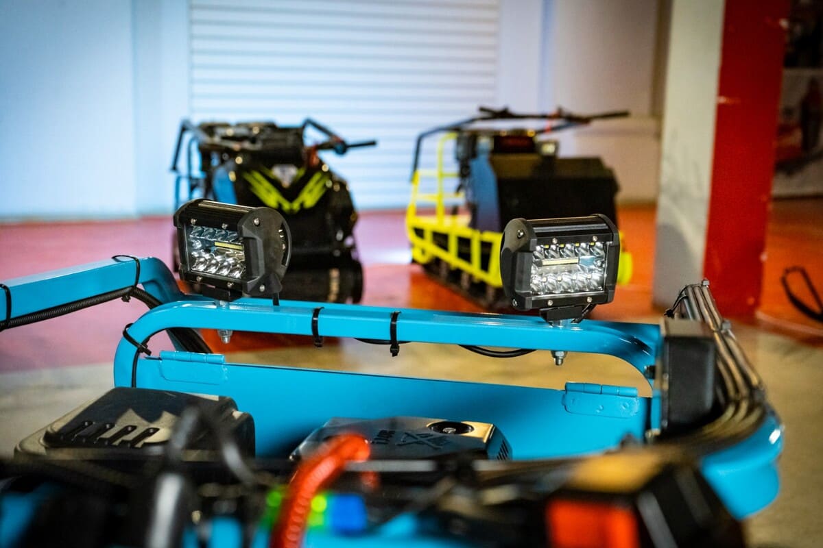 Купить Мотобуксировщик БУРЛАК Таежник 20 л.с в Москве фото6