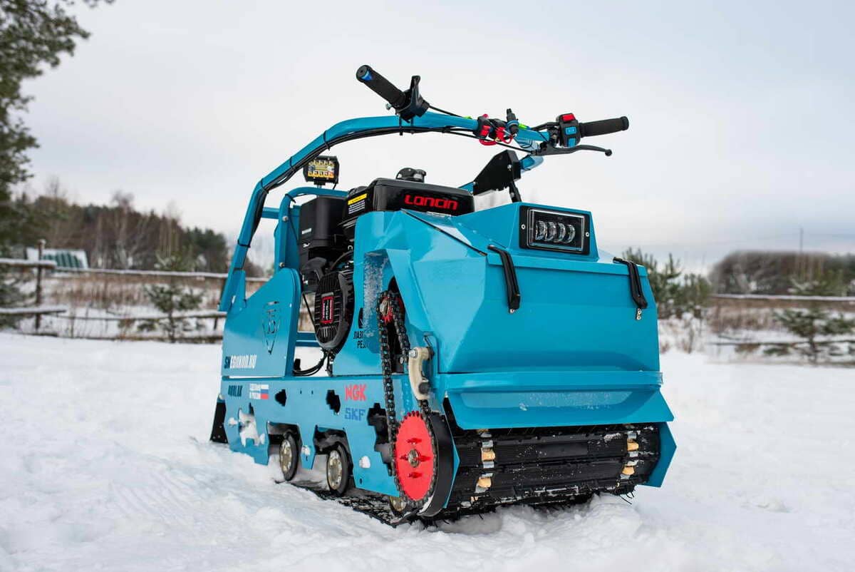 Купить Мотобуксировщик БУРЛАК Таежник 20 л.с в Москве фото9