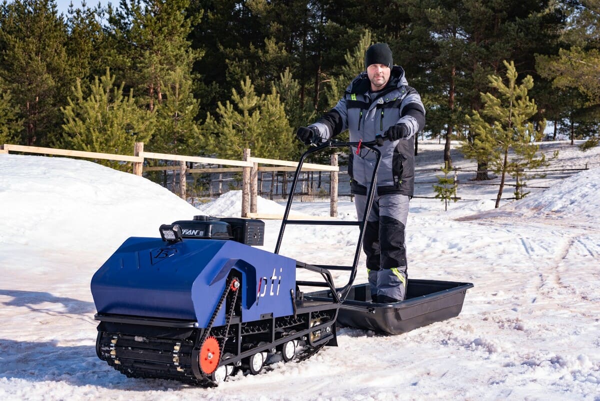 Купить Мотобуксировщик БУРЛАК-М Опти-3 15 л.с. в Москве фото4