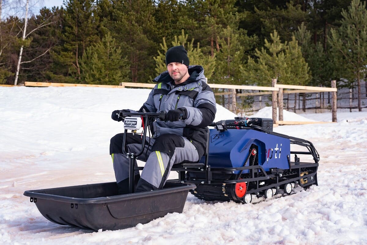Купить Мотобуксировщик БУРЛАК-М Опти-3 15 л.с. в Москве фото5