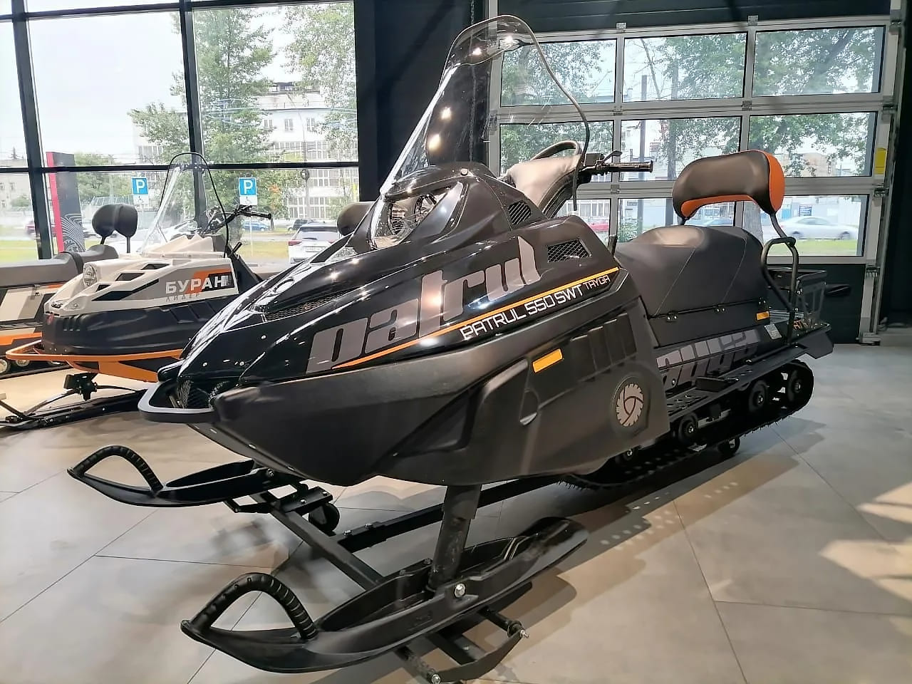 Купить Снегоход РУССКАЯ МЕХАНИКА ТАЙГА Patrul 550 SWT Б/У в Москве