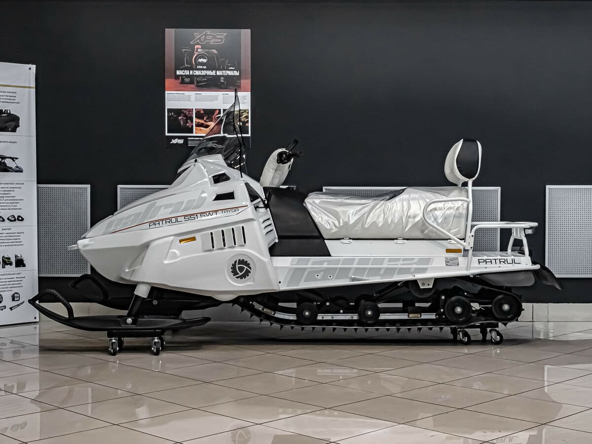 Купить Снегоход РУССКАЯ МЕХАНИКА ТАЙГА Patrul 551 SWT Б/У в Москве фото2