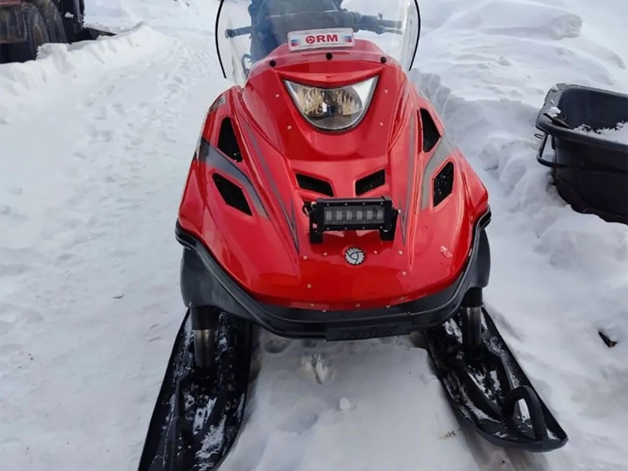 Купить Снегоход РУССКАЯ МЕХАНИКА ТАЙГА Варяг 550V Б/У в Москве фото3