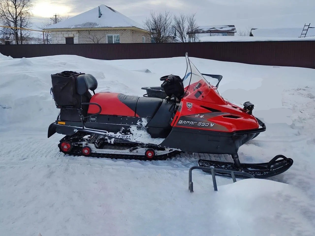 Купить Снегоход РУССКАЯ МЕХАНИКА ТАЙГА Варяг 550V Б/У в Москве
