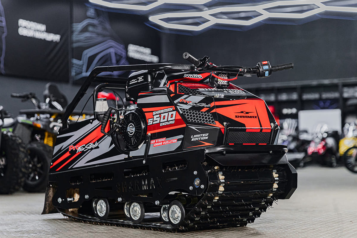 Купить Мотобуксировщик SHARMAX SE500 1450 HP18 Enduro в Москве фото5