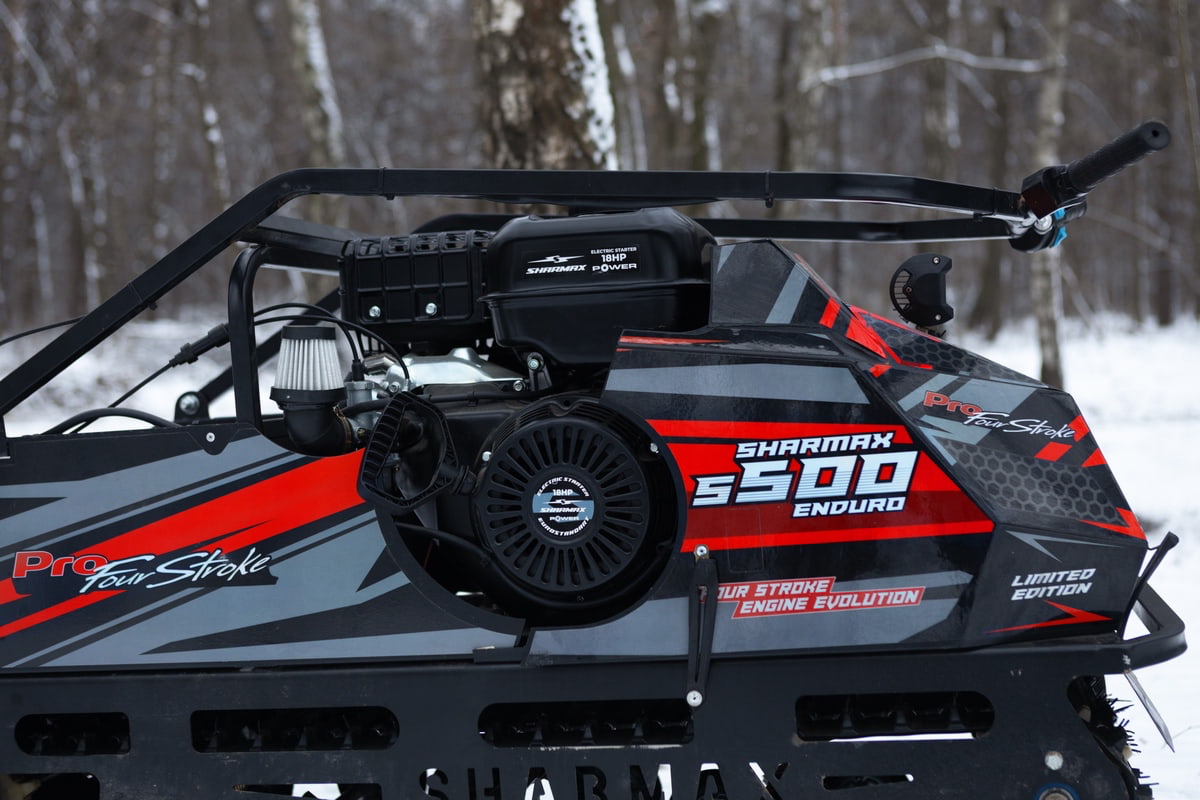 Купить Мотобуксировщик SHARMAX SE500 1450 HP18 Enduro в Москве фото18