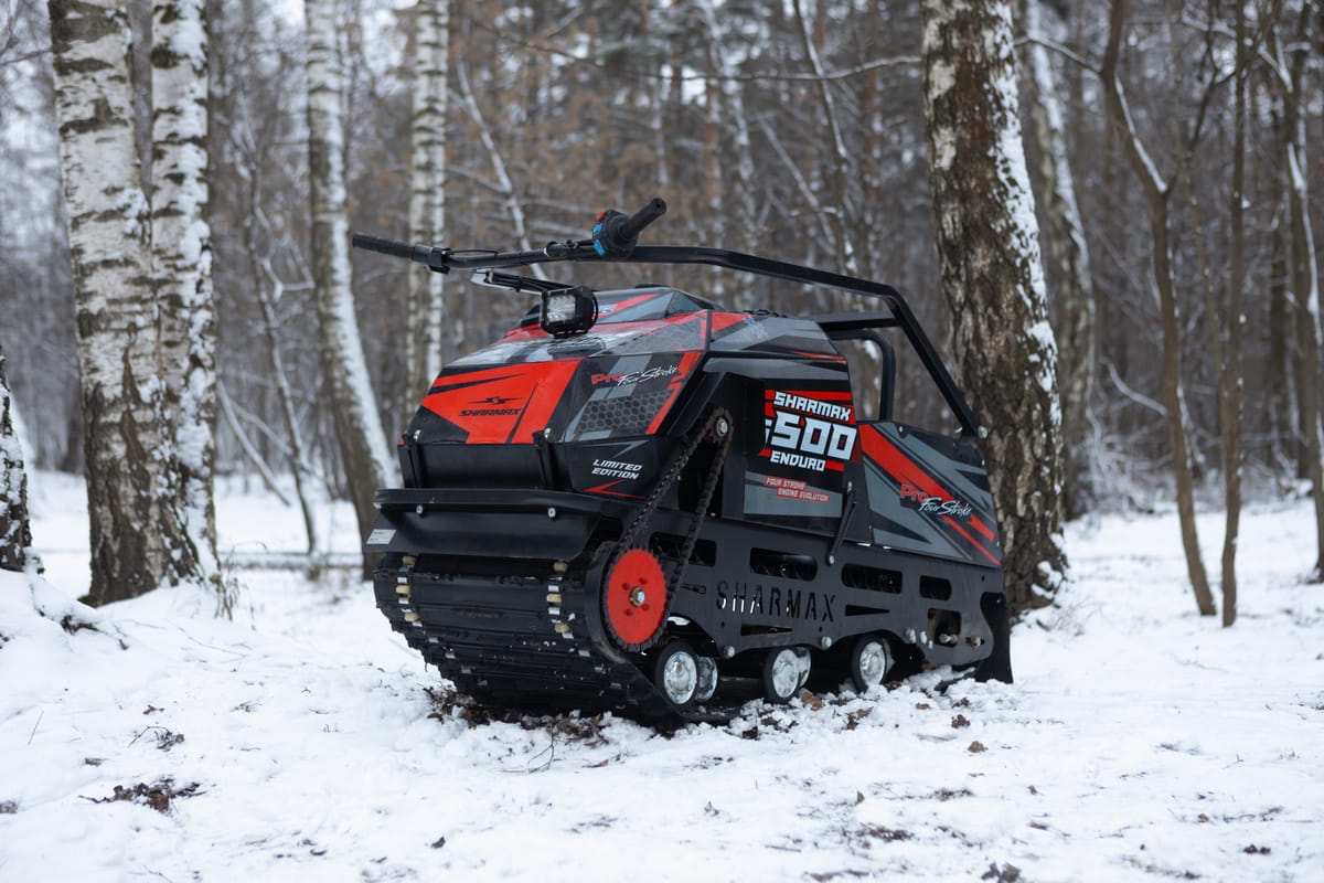 Купить Мотобуксировщик SHARMAX SE500 1450 HP18 Enduro в Москве фото20