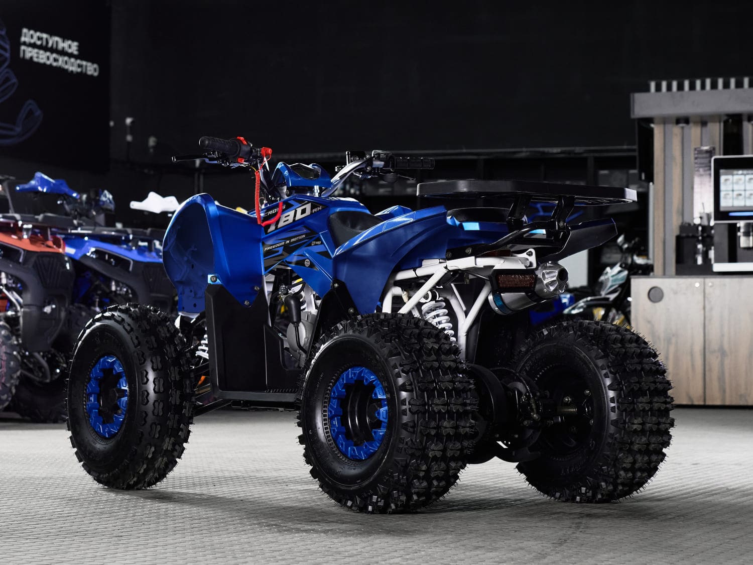 Купить Квадроцикл SHARMAX Cross 180 RX в Москве фото21