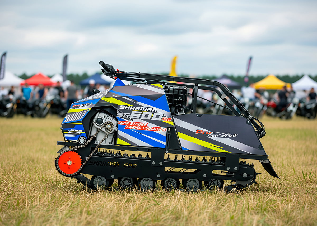 Купить Мотобуксировщик SHARMAX SE600 1450 HP23 Enduro в Москве фото23