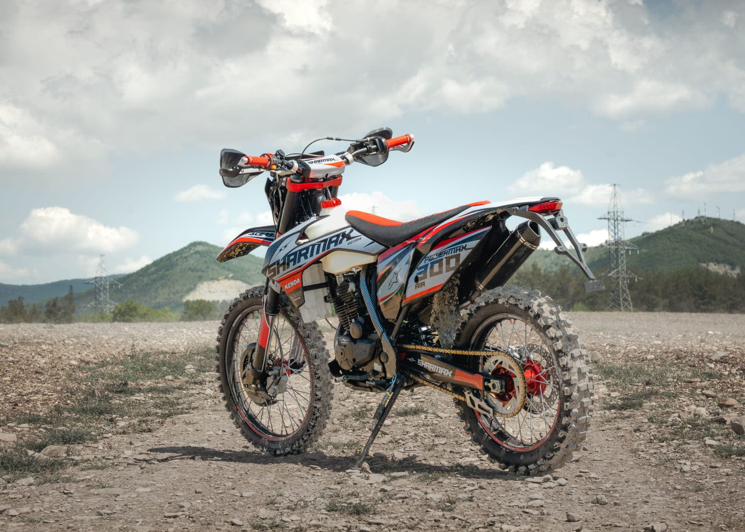 Купить Мотоцикл кроссовый эндуро SHARMAX PowerMax 300 Air 2025 в Москве фото22