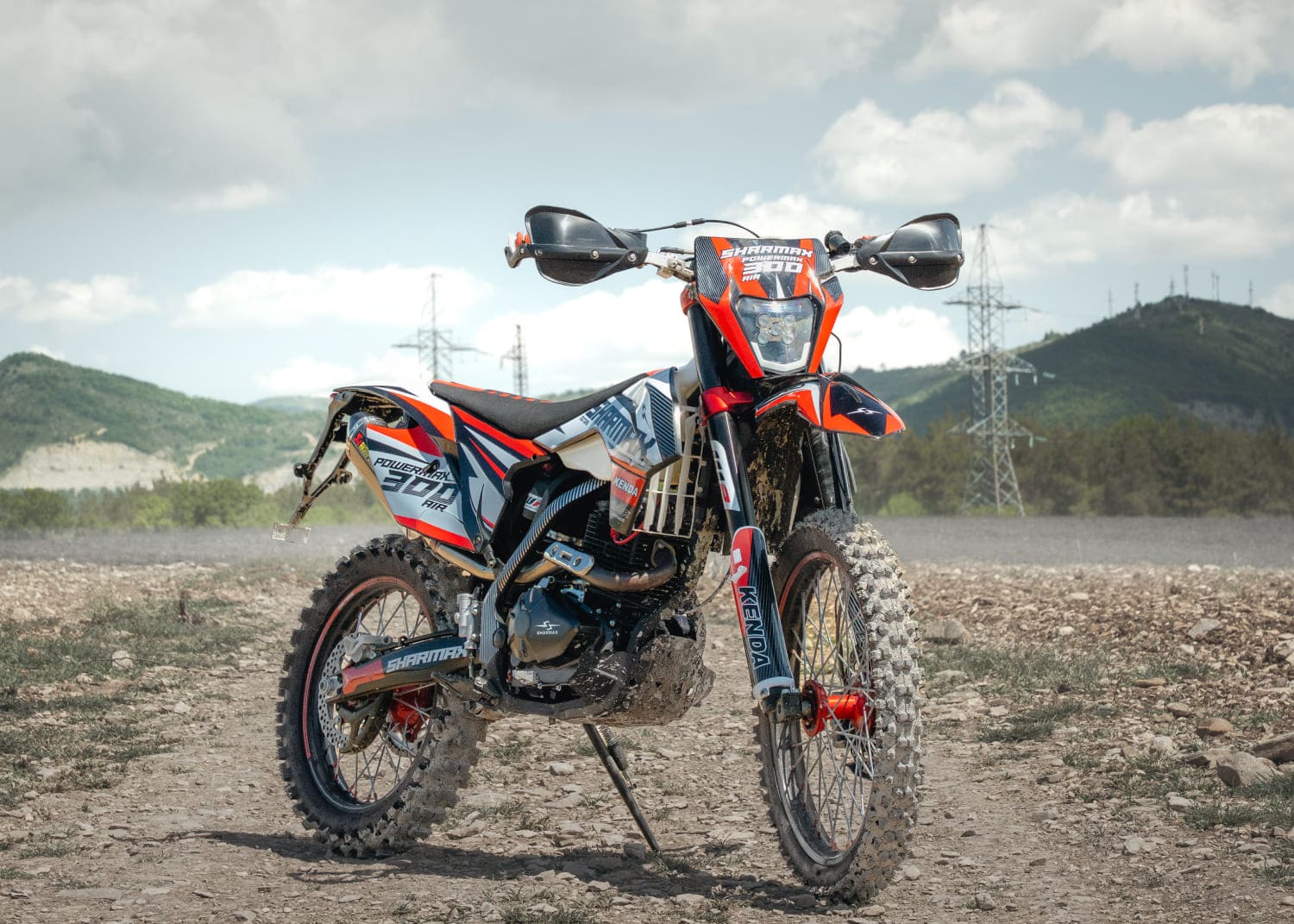 Купить Мотоцикл кроссовый эндуро SHARMAX PowerMax 300 Air 2025 в Москве фото27
