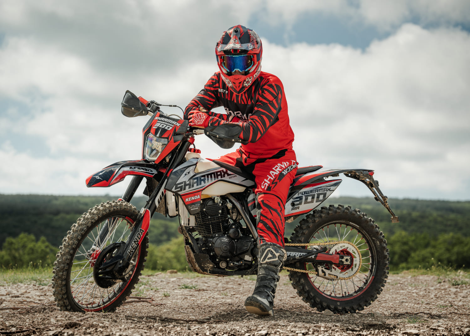 Купить Мотоцикл кроссовый эндуро SHARMAX PowerMax 300 Air 2025 в Москве фото32