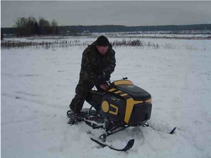 Купить Мини-снегоход РУССКАЯ МЕХАНИКА Snow Fly в Москве фото3