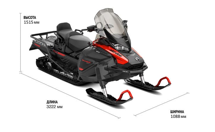 Купить Снегоход BRP Ski-Doo Skandic SWT 900 ACE (2024) в Москве фото2
