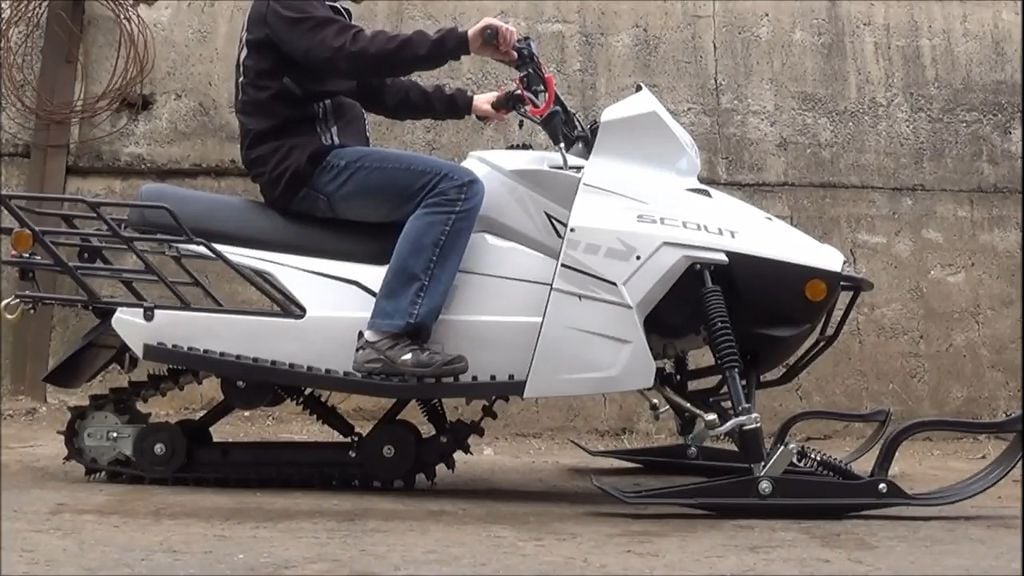 Купить Снегоход ЛИДЕР Scout 200 в Москве фото10